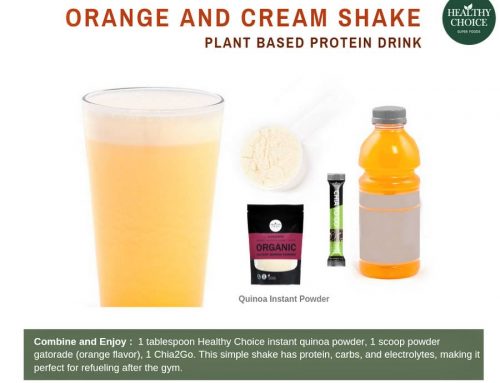 Orange and Cream shake
