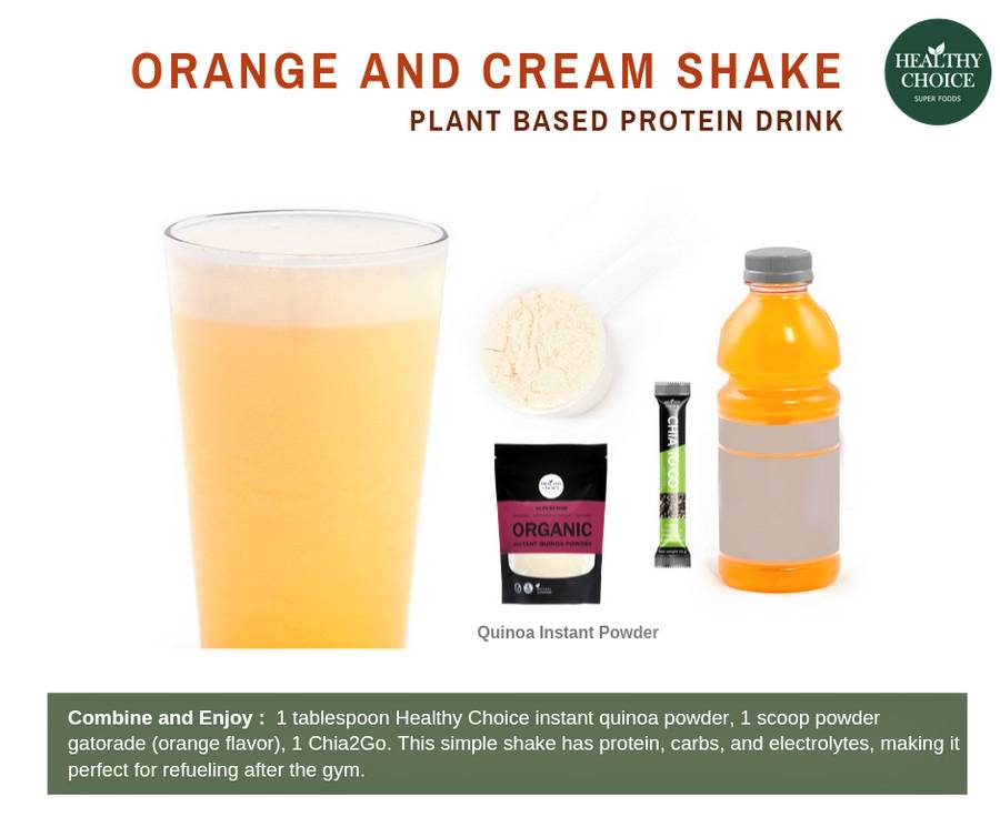 Orange and Cream shake